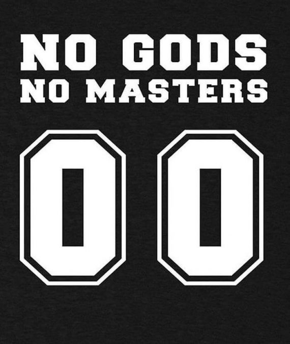 no gods no masters clothing