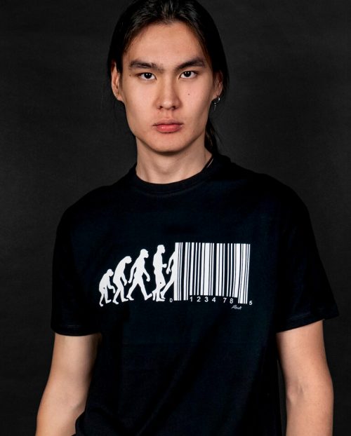 Regression of Man Barcode T-shirt