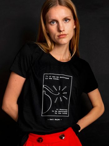 carl sagan t-shirt cool political tees