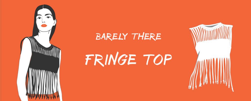 Cool Fringe Top - DIY T-shirt Cutting Tutorial - ALLRIOT