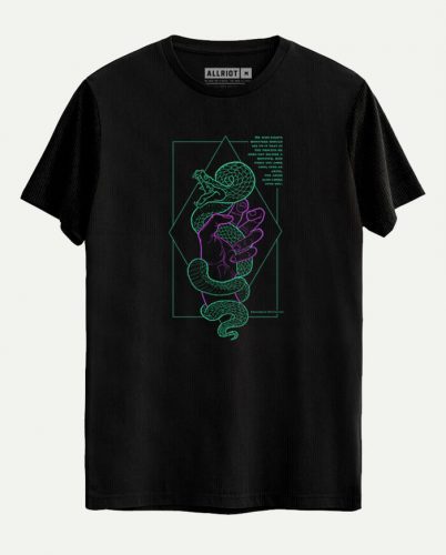 Friedrich Nietzsche T-shirt - He Who Fights Monsters | ALLRIOT