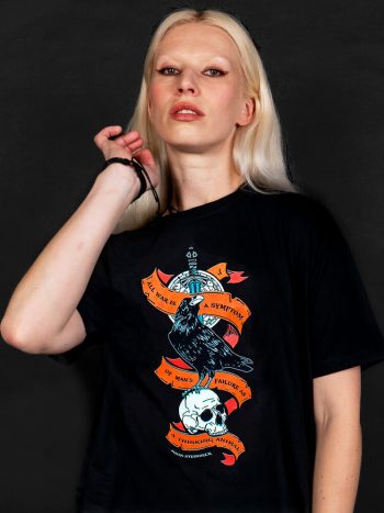 steinbeck t-shirt anti war quote