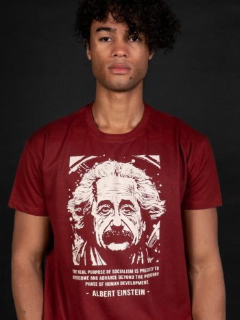 albert einstein t-shirt socialism quote