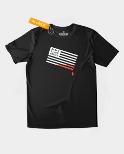 Black Lives Matter T-shirt - BLM American Flag | ALLRIOT