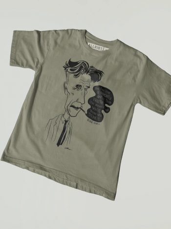 george orwell t-shirt dystopian literary quotes