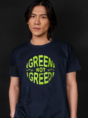 green not greed zack polanski t-shirt uk politics