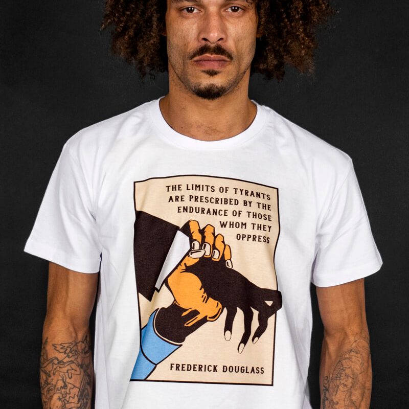 hatecreation tシャツ Limits Of Tyrants - Frederick Douglass T-shirt | ALLRIOT