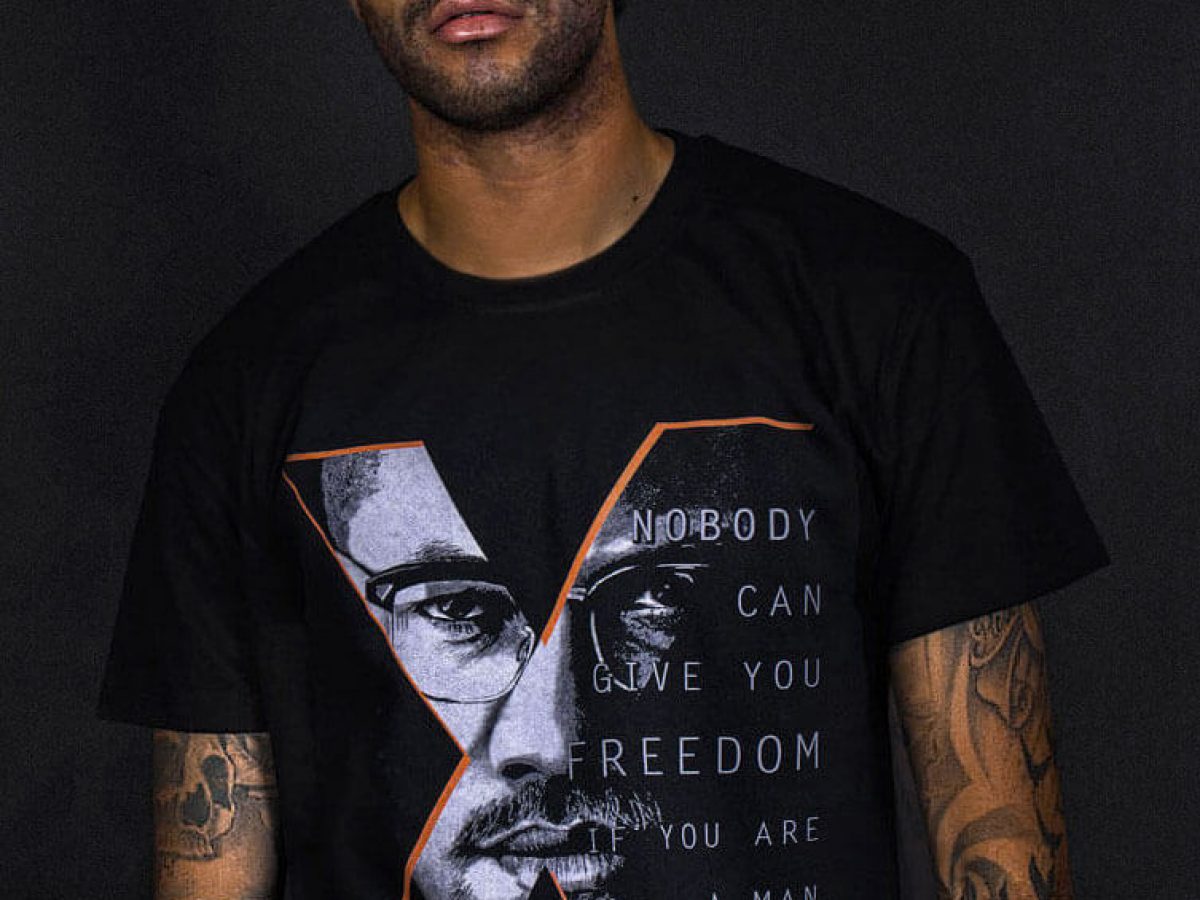 Zachtmoedigheid Zwaaien Mijlpaal Malcolm X T-Shirt - Nobody Can Give you Freedom | ALLRIOT