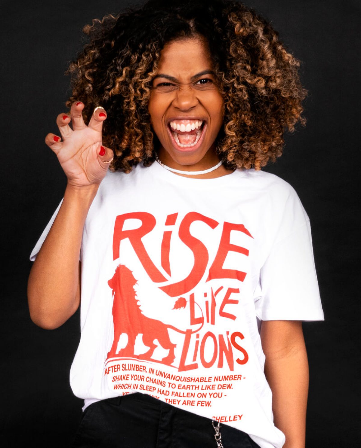 Masque of Anarchy T-shirt - Rise Like Lions | ALLRIOT Tees