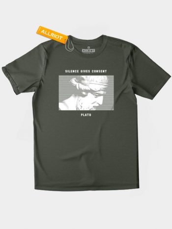 silence-gives-consent-khaki-t-shirt-without-sleeve-prints-