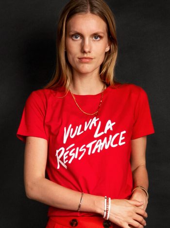 vulva la resistance t-shirt edgy feminist tees