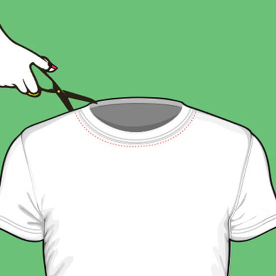 How to Cut a T-Shirt Into a V-Neck: 2 Quick & Easy Techniques