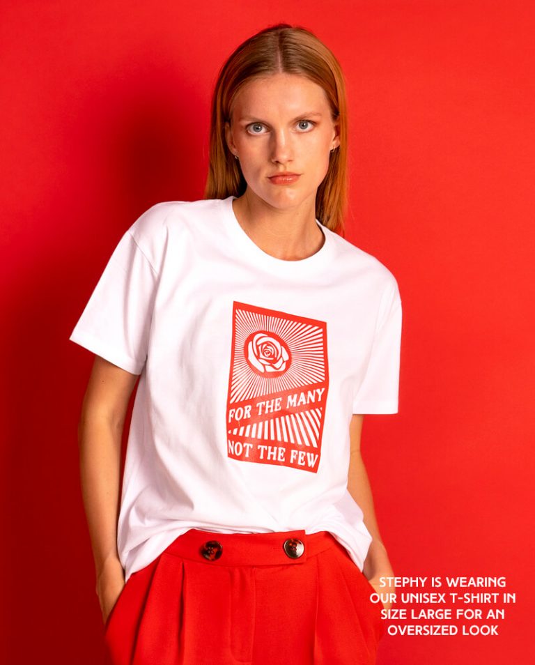For The Many Not The Few T-shirt - Leftist Tees | ALLRIOT