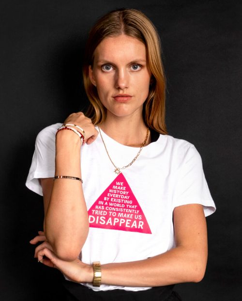 Pink Triangle LGBT T-shirt