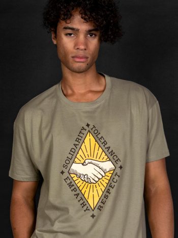 solidarity graphic t-shirt uk