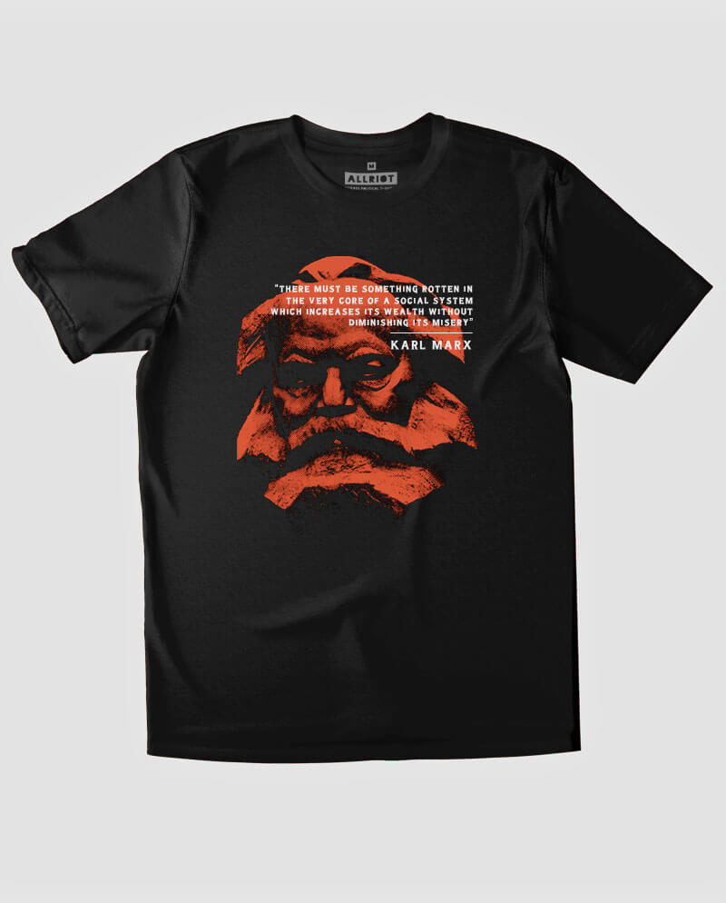Karl Marx T-shirt - Marxist & Anti Capitalist Tees