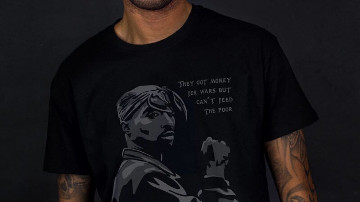 Tupac T-shirt - We Got Money For Wars... | ALLRIOT