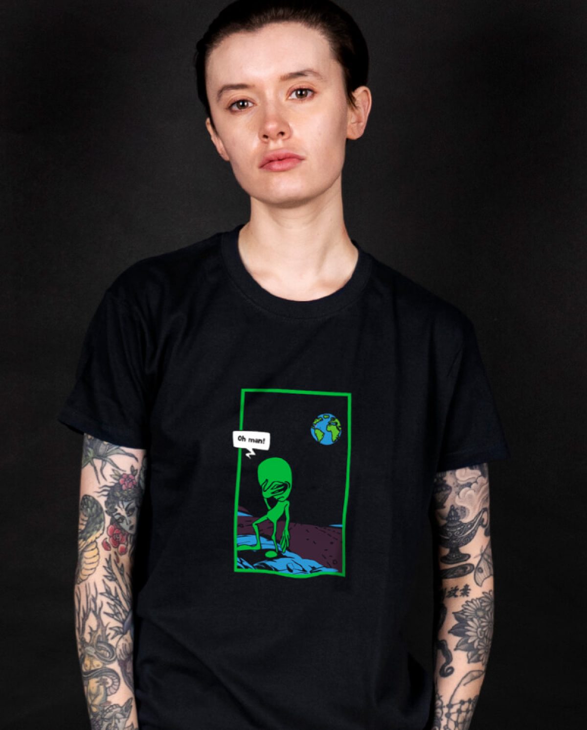 Alien Facepalm T-shirt - Political Tees | ALLRIOT