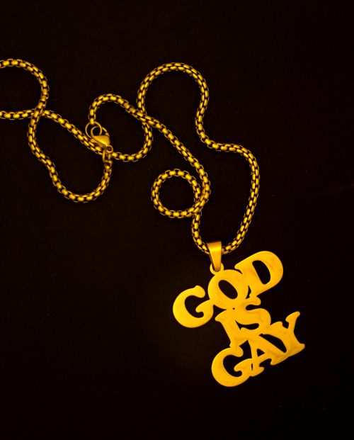 God Is Gay Necklace