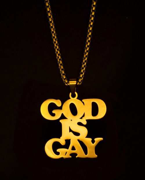 God Is Gay Necklace