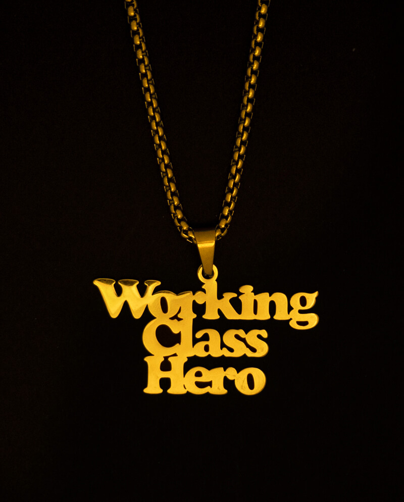 Working Class Hero Necklace | ALLRIOT Political Jewellery