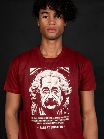albert einstein t-shirt socialism quote