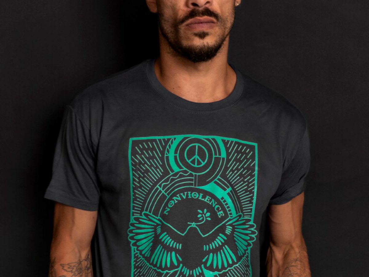 Definition of Nonviolence T-shirt ALLRIOT Anti War Tees