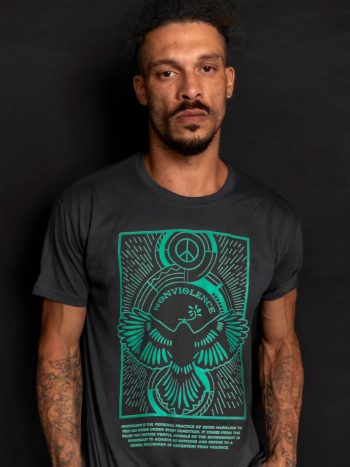 nonviolence t-shirt graphic political print