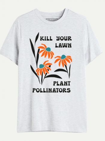 20 kill your lawn save the bees t shirt ash