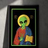 Alien Jesus Poster
