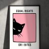 Equal Rights Or I Bites Poster