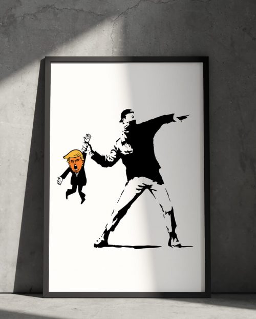 Banksy Anti-Trump Poster
