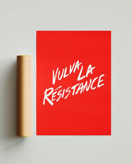 Vulva la Resistance Poster