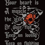 Heart Is A Muscle The Size Of Your Fist T-shirt