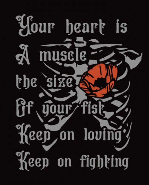 Heart Is A Muscle The Size Of Your Fist T-shirt