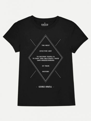 george orwell womens tee 1984 book