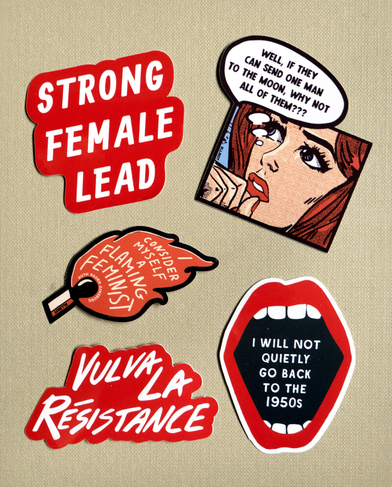 Feminist Sticker Pack Allriot