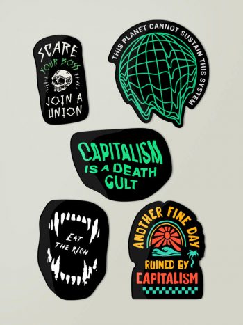 anti capitalism sticker pack anti capitalism sticker pack