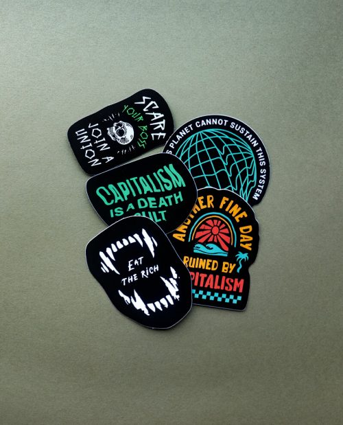 Anti-Capitalism Sticker Pack