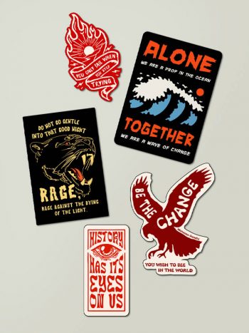 be the change sticker pack for activists be the change sticker pack for activists