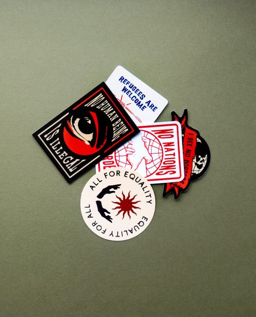 Refugees Are Welcome Sticker Pack