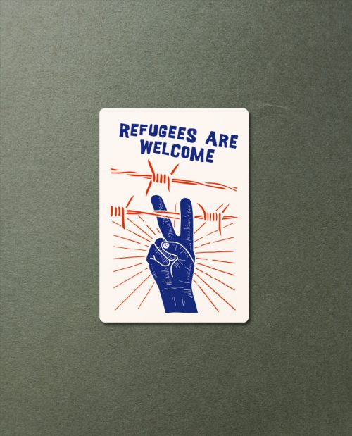 Refugees Are Welcome Sticker Pack