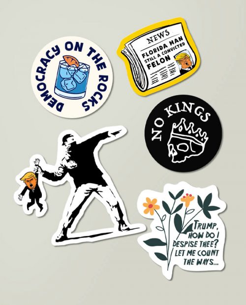 Anti-Trump Sticker Pack