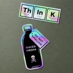 Anti Propaganda Holographic Sticker Pack