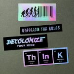 Anti-Establishment Holographic Sticker Pack