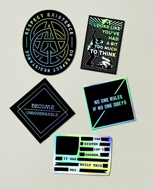 Anti-Government Sticker Pack