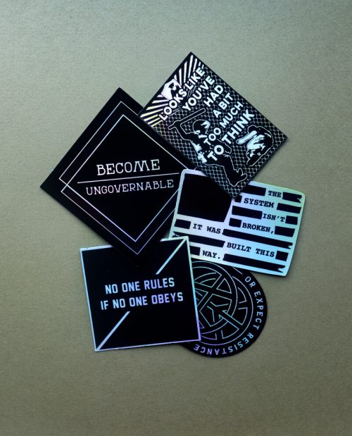 Anti-Government Sticker Pack