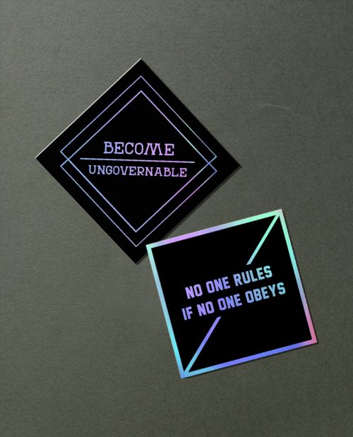 Anti-Government Sticker Pack