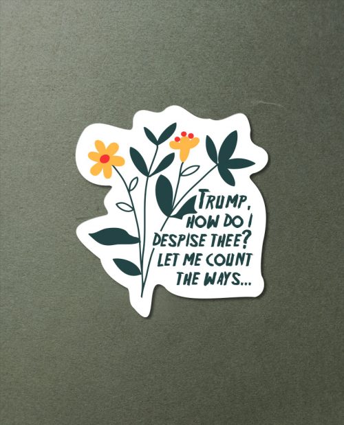Anti-Trump Sticker Pack