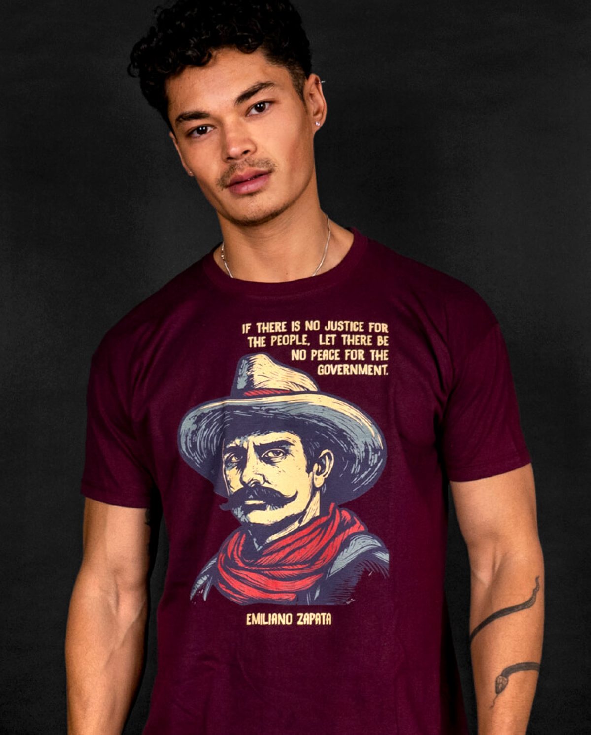 Emiliano Zapata T-shirt - EZLN Zapatista Movement | ALLRIOT